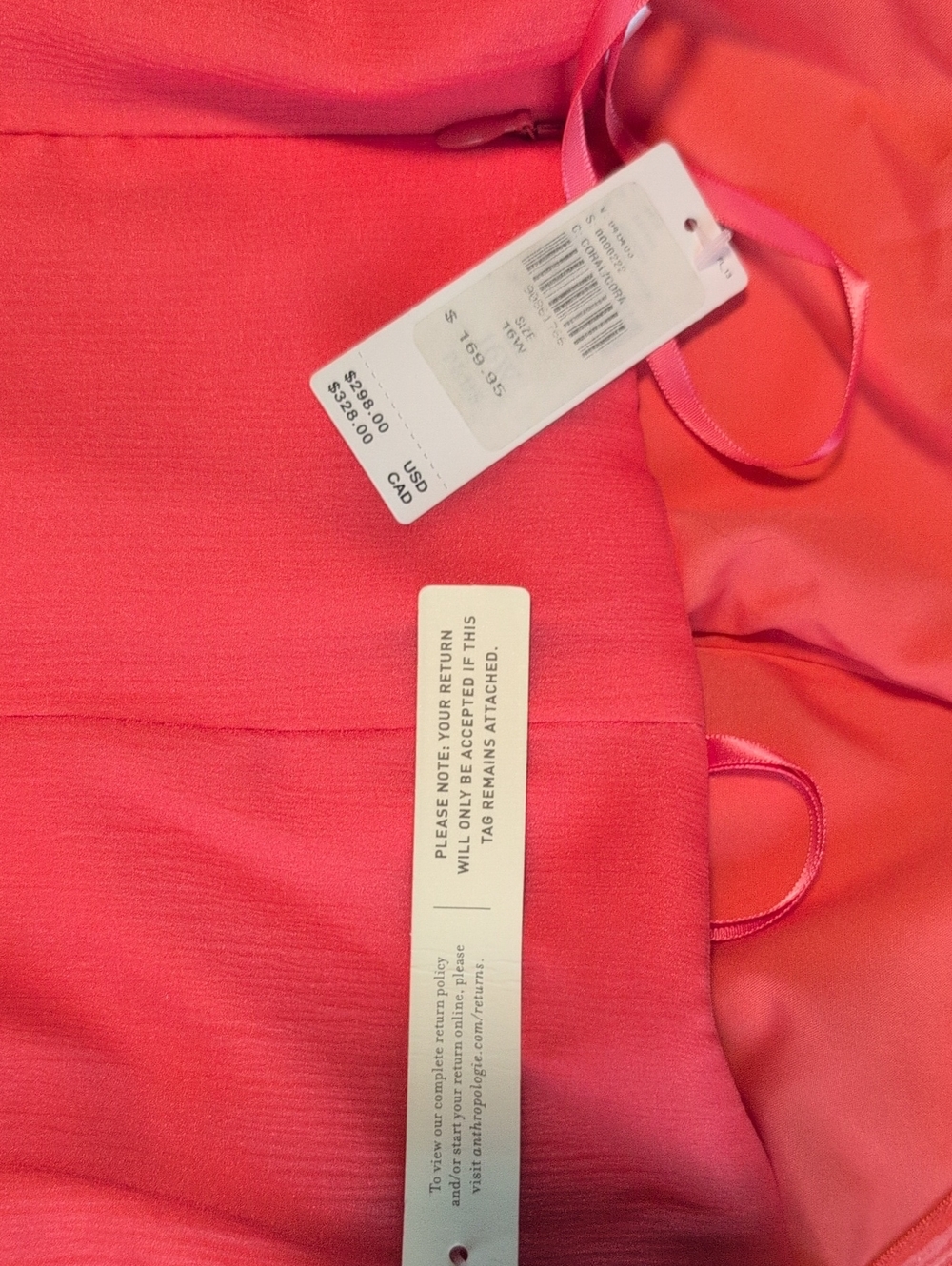 Anthropologie Hutch Strapless Tiered Tulle Maxi Dress - Picture 6 of 6